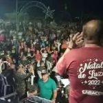 Com muita emoção e alegria, multidão prestigia inauguração da Iluminação Natalina de Caracol Com muita emoção e alegria, multidão prestigia inauguração da Iluminação Natalina de Caracol