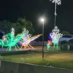 Com muita emoção e alegria, multidão prestigia inauguração da Iluminação Natalina de Caracol Com muita emoção e alegria, multidão prestigia inauguração da Iluminação Natalina de Caracol