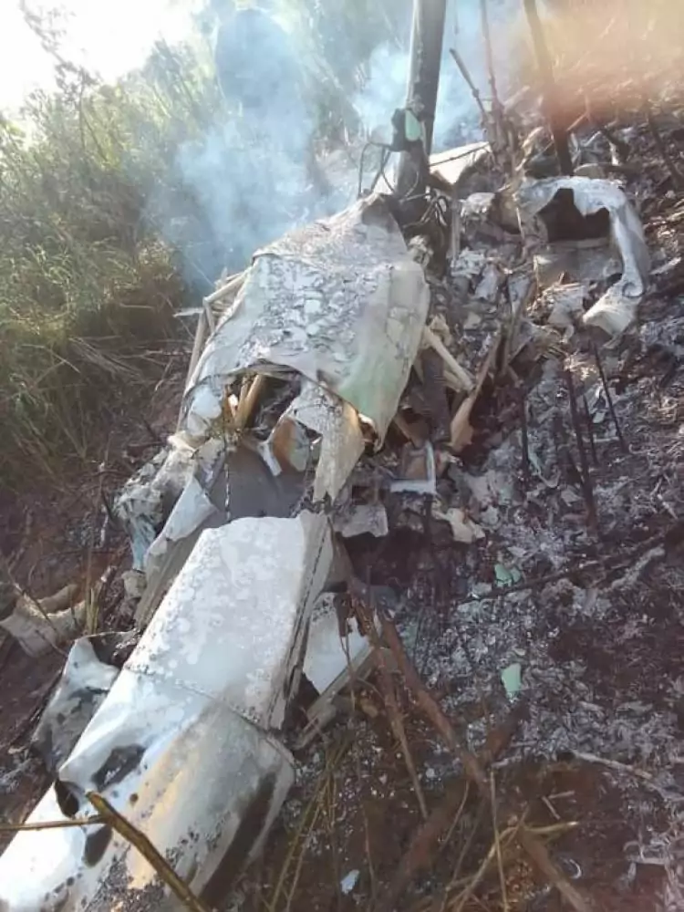 Helicóptero cai a 85km da fronteira; dois brasileiros seriam as vítimas