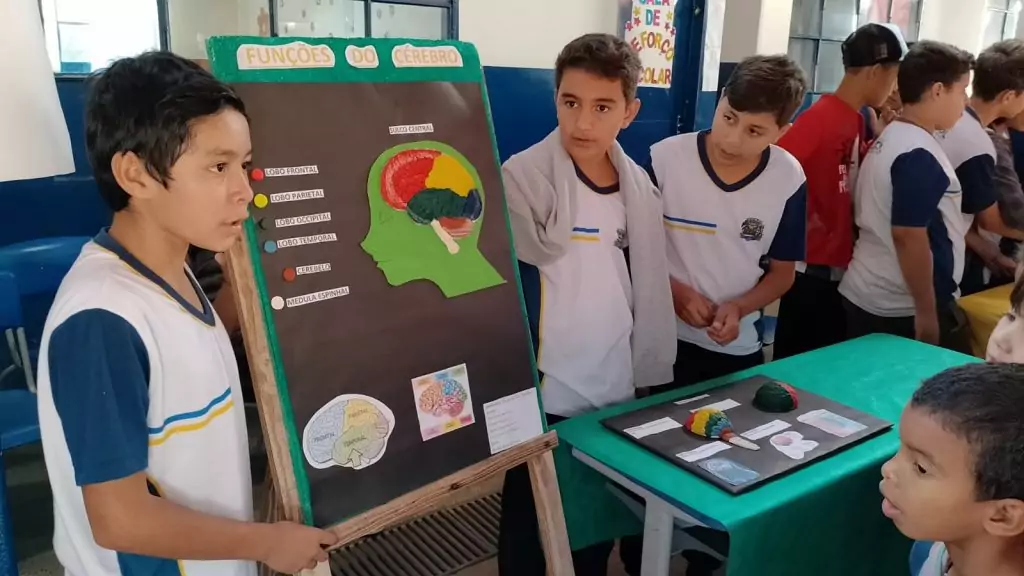 Escolas municipais realizaram Feira de Ciências para apresentação de projetos, pesquisas e experimentos dos alunos Escolas municipais realizaram Feira de Ciências para apresentação de projetos, pesquisas e experimentos dos alunos