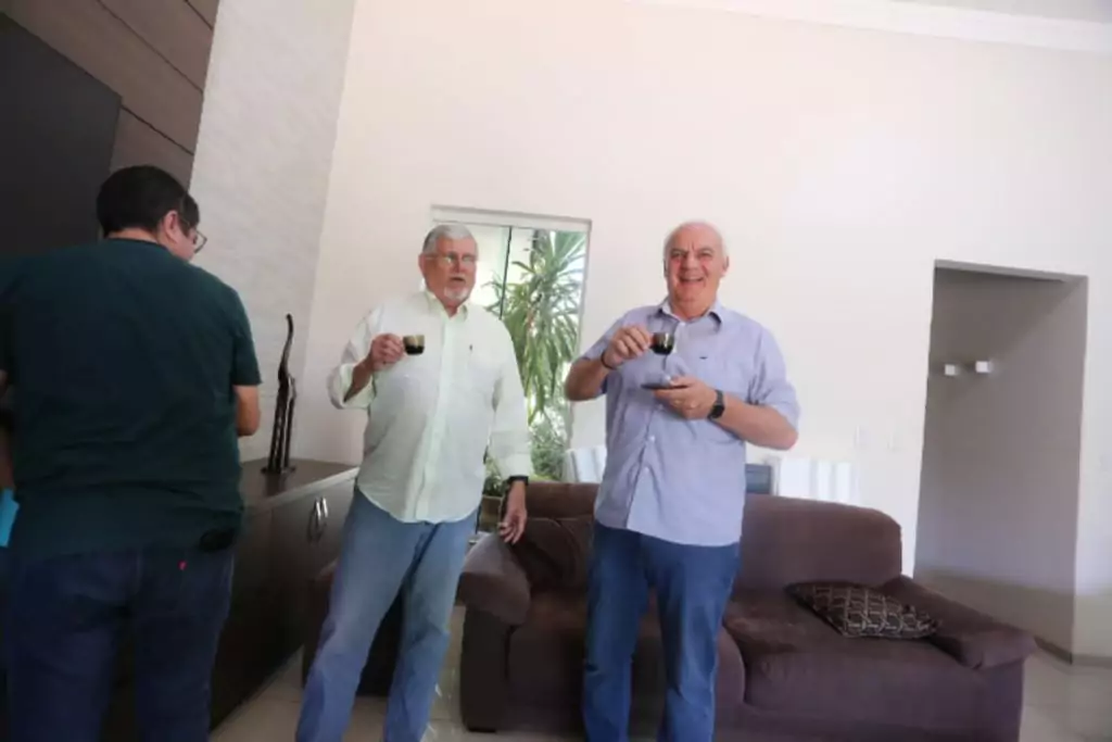 Neco Pagliosa recebeu deputado Zeca do PT em Caracol Neco Pagliosa recebeu deputado Zeca do PT em Caracol