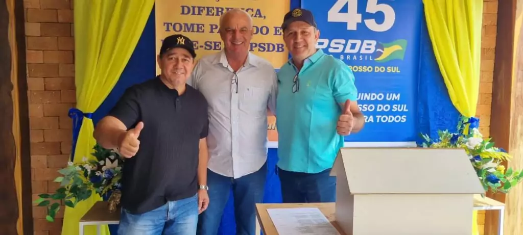 Convenção do PSDB de Caracol tem sucesso de público Convenção do PSDB de Caracol tem sucesso de público