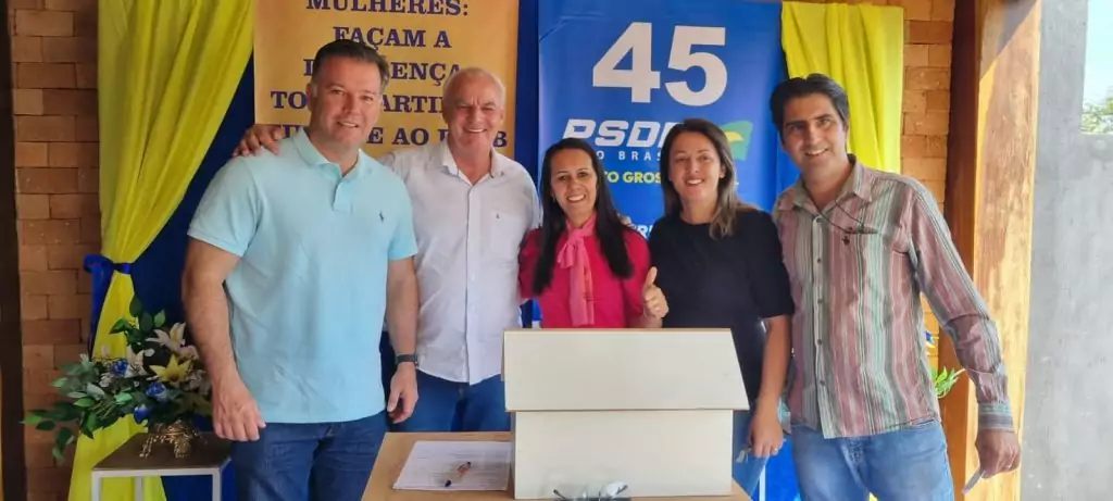Convenção do PSDB de Caracol tem sucesso de público Convenção do PSDB de Caracol tem sucesso de público