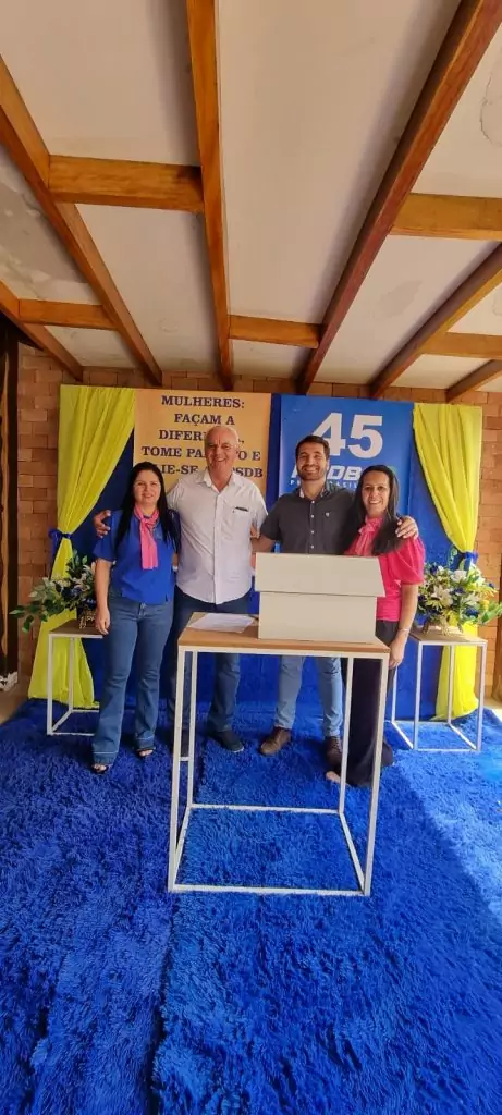 Convenção do PSDB de Caracol tem sucesso de público Convenção do PSDB de Caracol tem sucesso de público