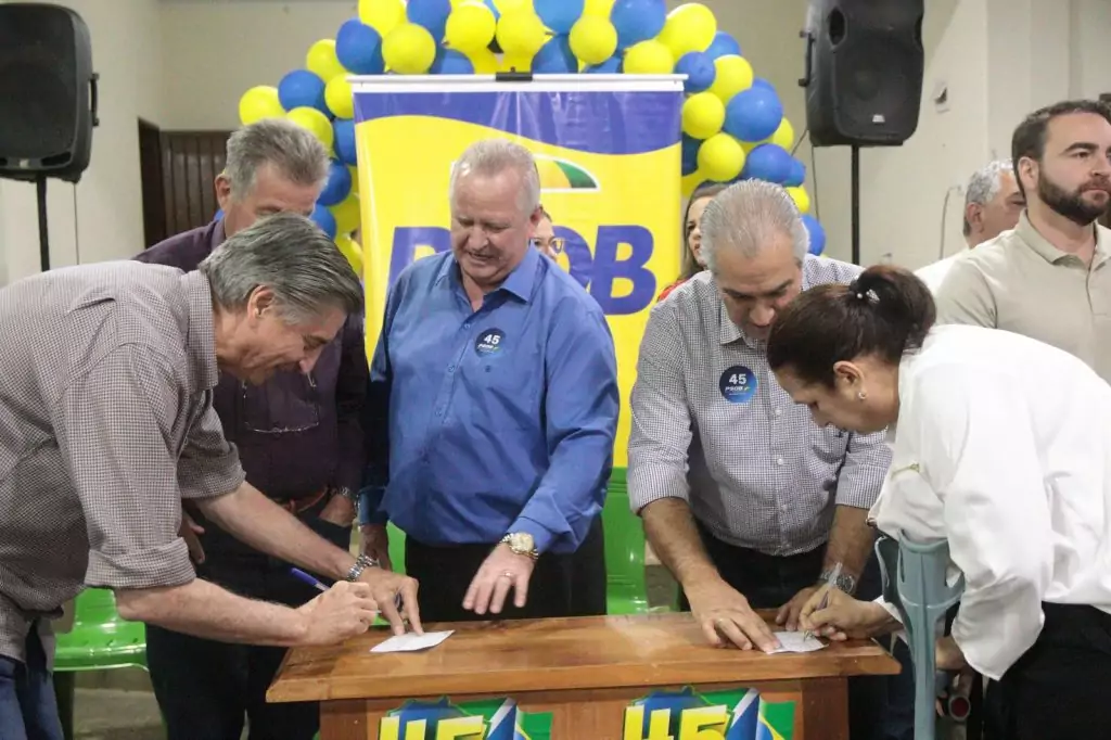 Em Juti, público comparece em massa para a filiação de Gilson Cruz no PSDB