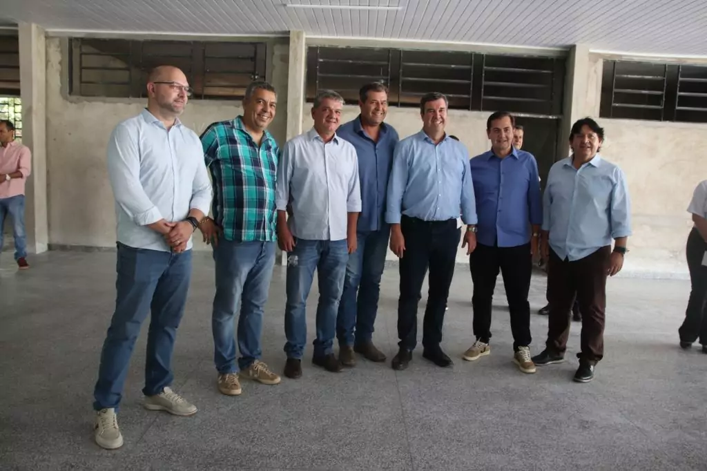 Reinaldo Piti e Aires Cafure recebem Governador Riedel em Bela Vista