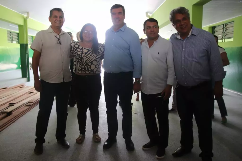 Reinaldo Piti e Aires Cafure recebem Governador Riedel em Bela Vista