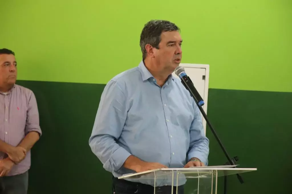 Durante agenda em Caracol, Governador Riedel faz visita técnica nas obras da Escola Estadual Dr. Rubens de Castro Pinto Durante agenda em Caracol, Governador Riedel faz visita técnica nas obras da Escola Estadual Dr. Rubens de Castro Pinto