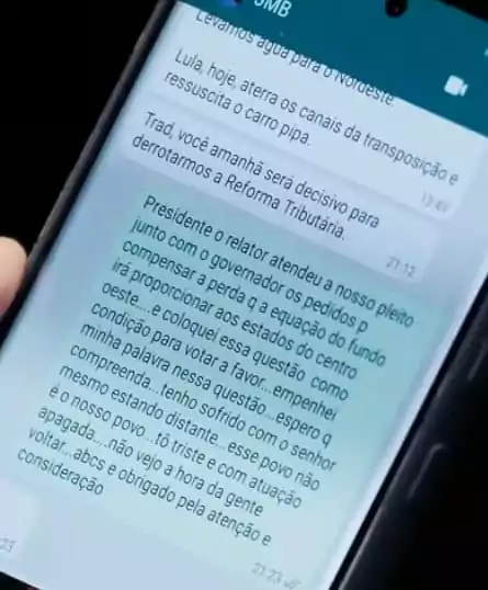 Apesar de “triste” e “sofrendo”, Nelsinho não ouve apelo de Bolsonaro para votar contra a Reforma Tributária