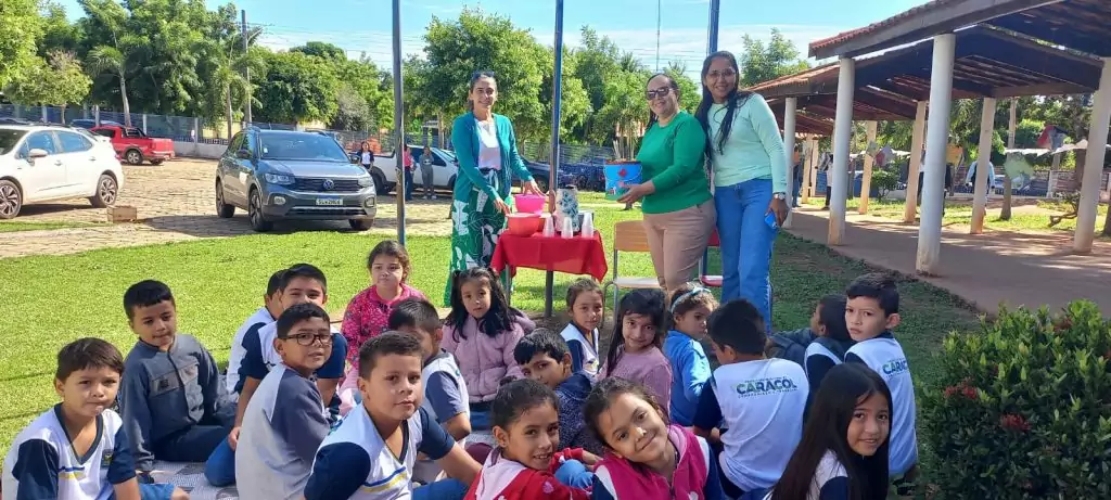 Escolas Municipais de Caracol celebram Dia Nacional do Livro Infantil Escolas Municipais de Caracol celebram Dia Nacional do Livro Infantil