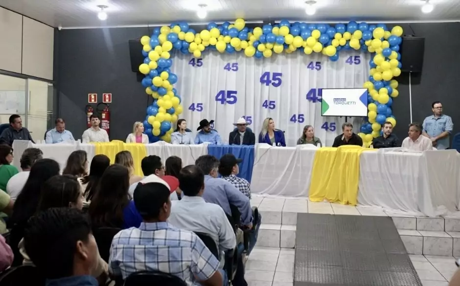 Durante convenção da Federação PSDB Cidadania em Tacuru, Rogério Torquetti é definido oficialmente pré-candidato à reeleição Durante convenção da Federação PSDB Cidadania em Tacuru, Rogério Torquetti é definido oficialmente pré-candidato à reeleição