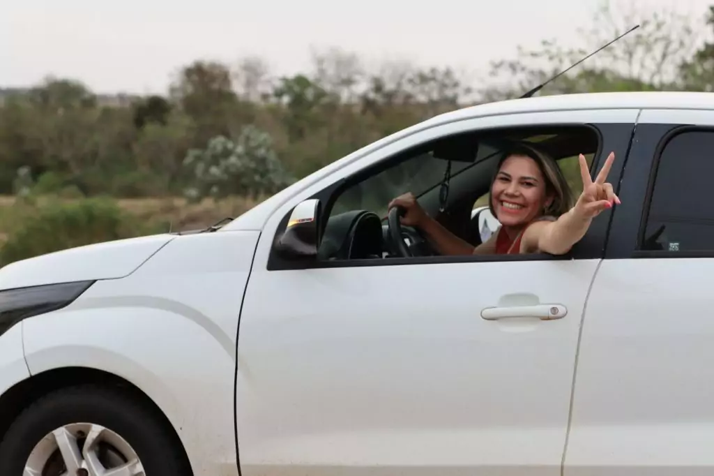 Rogério Torquetti e Zé Antônio recebem Eduardo Riedel em festa com grande carreata do 45 em Tacuru Rogério Torquetti e Zé Antônio recebem Eduardo Riedel em festa com grande carreata do 45 em Tacuru