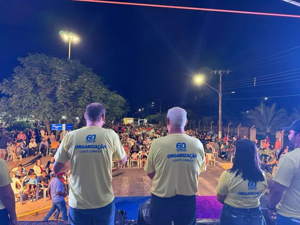 Prefeito Neco Pagliosa comemora sucesso da programação dos 60 anos de Caracol Prefeito Neco Pagliosa comemora sucesso da programação dos 60 anos de Caracol