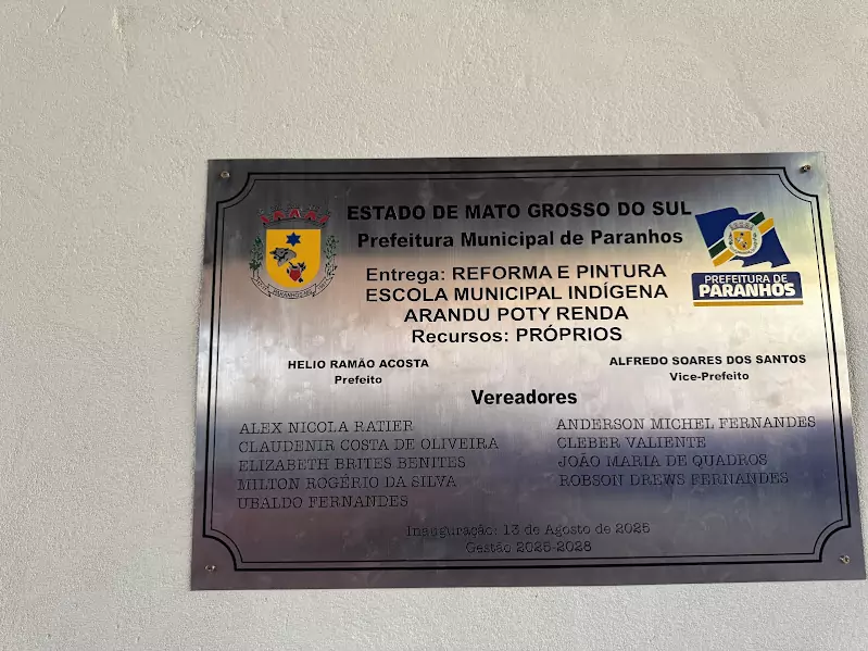 Prefeitura de Paranhos inaugura reforma da Escola Indígena Arandu Poty Renda Prefeitura de Paranhos inaugura reforma da Escola Indígena Arandu Poty Renda