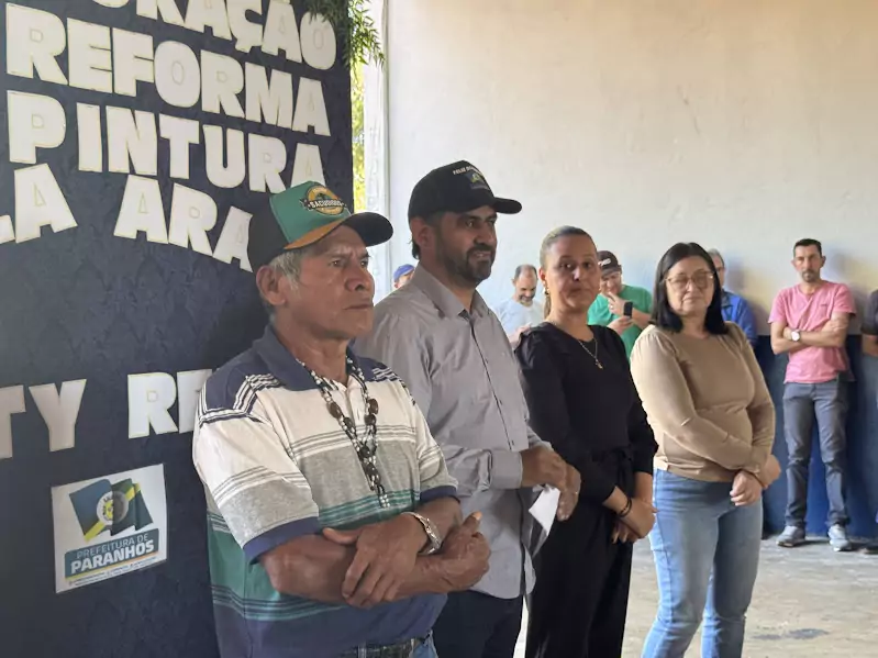 Prefeitura de Paranhos inaugura reforma da Escola Indígena Arandu Poty Renda Prefeitura de Paranhos inaugura reforma da Escola Indígena Arandu Poty Renda