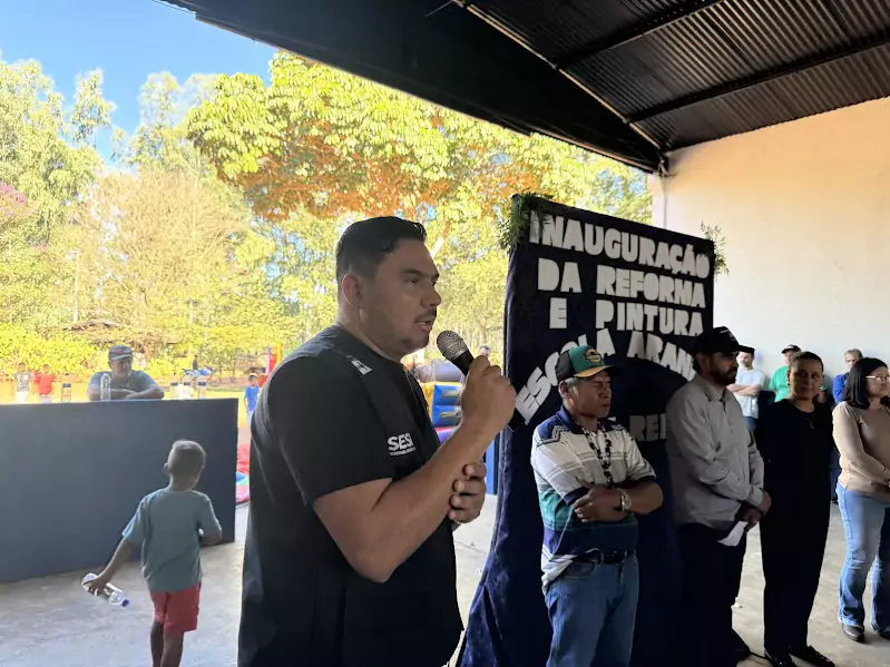 Prefeitura de Paranhos inaugura reforma da Escola Indígena Arandu Poty Renda Prefeitura de Paranhos inaugura reforma da Escola Indígena Arandu Poty Renda