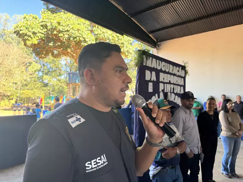 Prefeitura de Paranhos inaugura reforma da Escola Indígena Arandu Poty Renda Prefeitura de Paranhos inaugura reforma da Escola Indígena Arandu Poty Renda