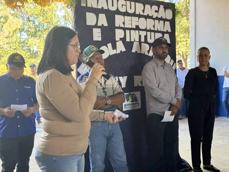 Prefeitura de Paranhos inaugura reforma da Escola Indígena Arandu Poty Renda Prefeitura de Paranhos inaugura reforma da Escola Indígena Arandu Poty Renda