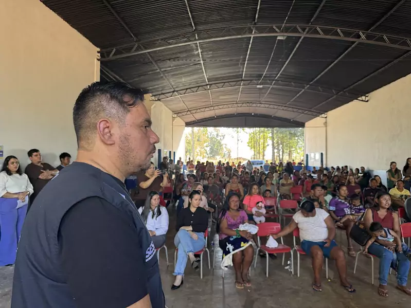Prefeitura de Paranhos inaugura reforma da Escola Indígena Arandu Poty Renda Prefeitura de Paranhos inaugura reforma da Escola Indígena Arandu Poty Renda