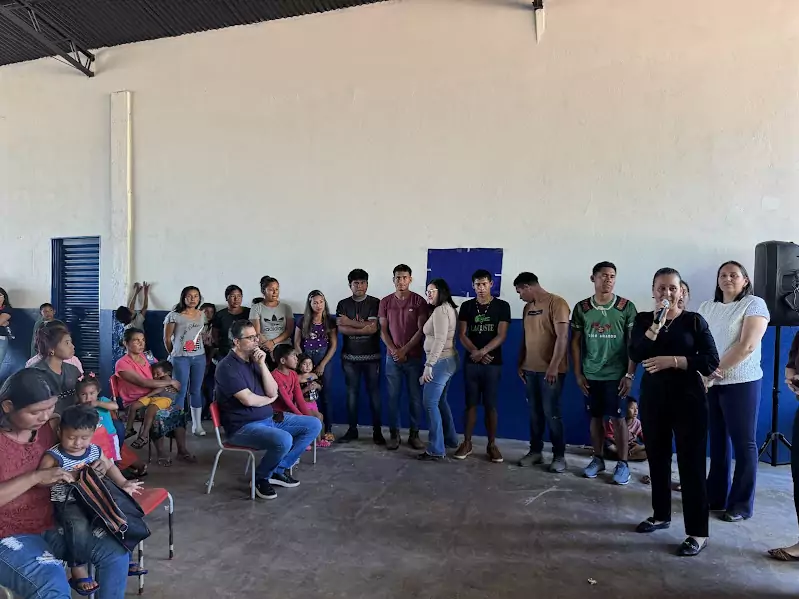 Prefeitura de Paranhos inaugura reforma da Escola Indígena Arandu Poty Renda Prefeitura de Paranhos inaugura reforma da Escola Indígena Arandu Poty Renda