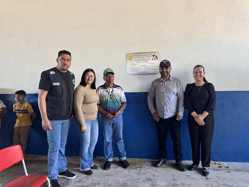Prefeitura de Paranhos inaugura reforma da Escola Indígena Arandu Poty Renda Prefeitura de Paranhos inaugura reforma da Escola Indígena Arandu Poty Renda