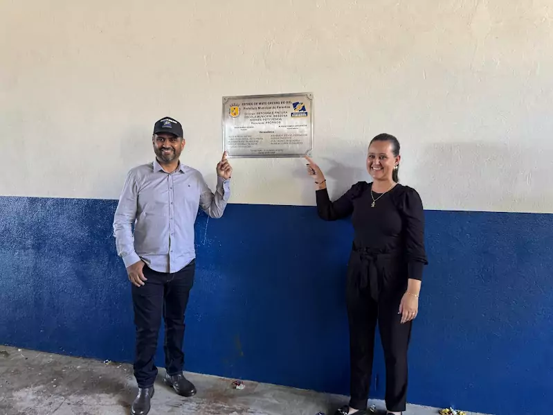 Prefeitura de Paranhos inaugura reforma da Escola Indígena Arandu Poty Renda Prefeitura de Paranhos inaugura reforma da Escola Indígena Arandu Poty Renda