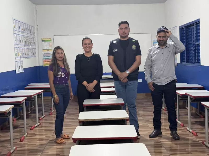 Prefeitura de Paranhos inaugura reforma da Escola Indígena Arandu Poty Renda Prefeitura de Paranhos inaugura reforma da Escola Indígena Arandu Poty Renda
