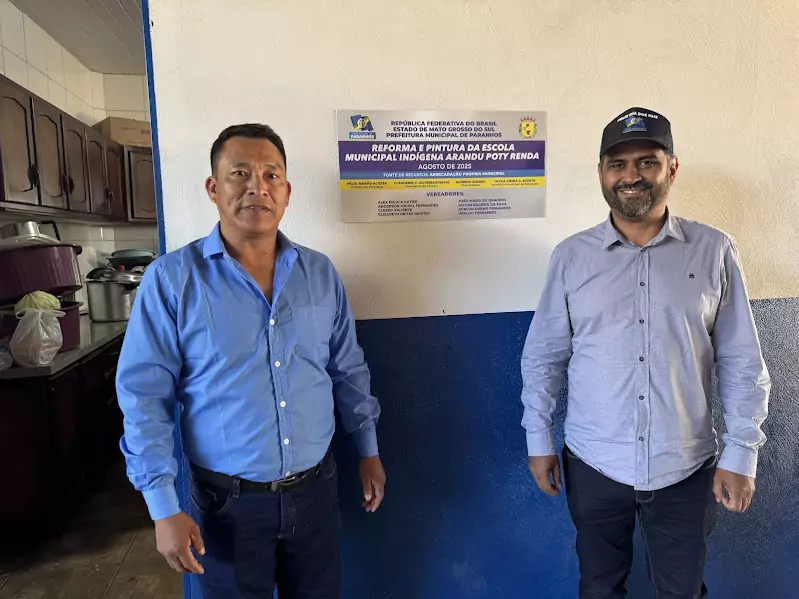 Prefeitura de Paranhos inaugura reforma da Escola Indígena Arandu Poty Renda Prefeitura de Paranhos inaugura reforma da Escola Indígena Arandu Poty Renda