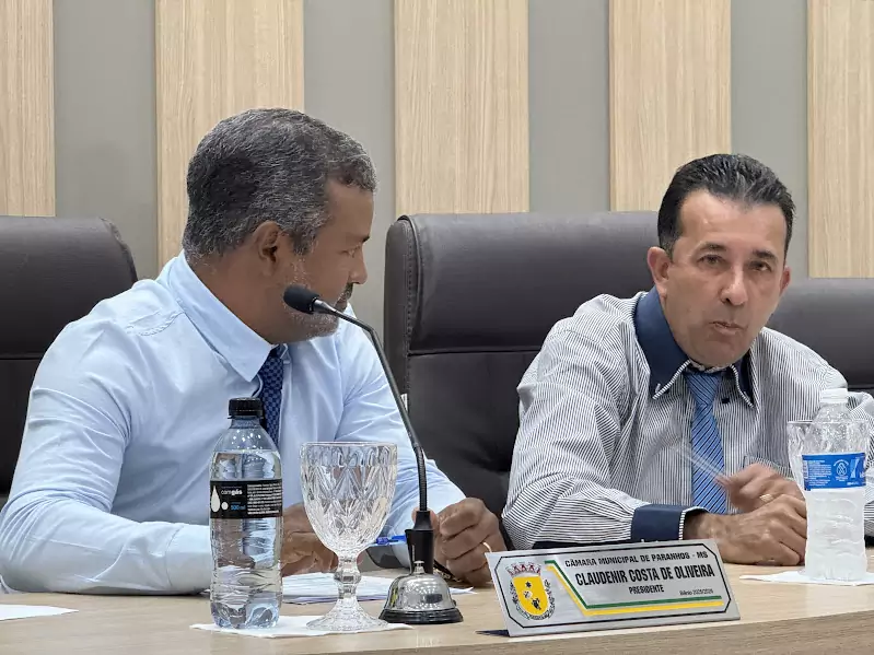 Câmara de Vereadores de Paranhos tem sessão produtiva e intensa agenda nos próximos dias