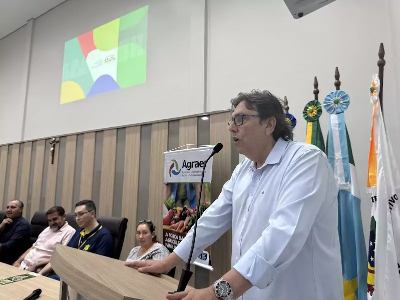 Prefeito Hélio Acosta participa do lançamento do Plano Safra da Agricultura Familiar 2025-2026 em Paranhos