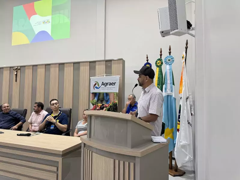 Prefeito Hélio Acosta participa do lançamento do Plano Safra da Agricultura Familiar 2025-2026 em Paranhos