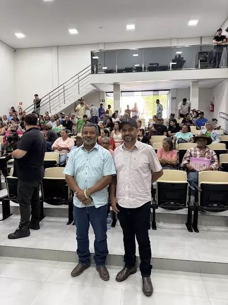 Prefeito Hélio Acosta participa do lançamento do Plano Safra da Agricultura Familiar 2025-2026 em Paranhos