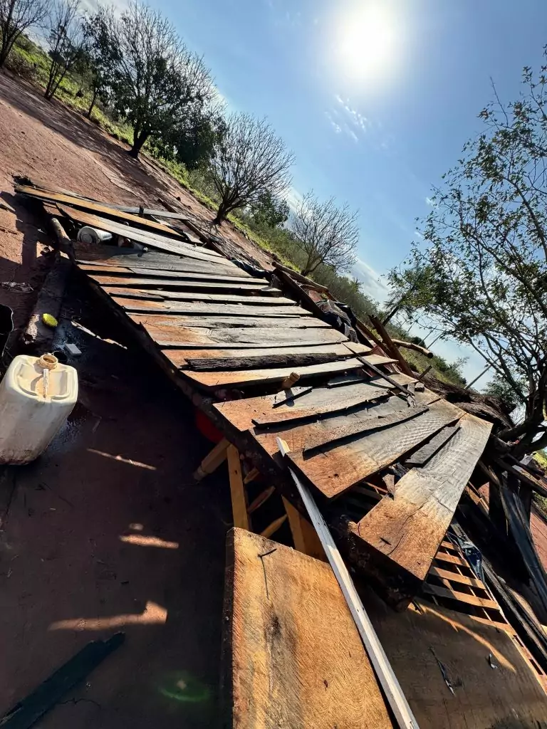 Prefeitura de Paranhos dá suporte e socorro após temporal afetar diversas propriedades rurais e comunidade indígena