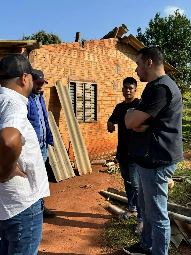 Prefeitura de Paranhos dá suporte e socorro após temporal afetar diversas propriedades rurais e comunidade indígena
