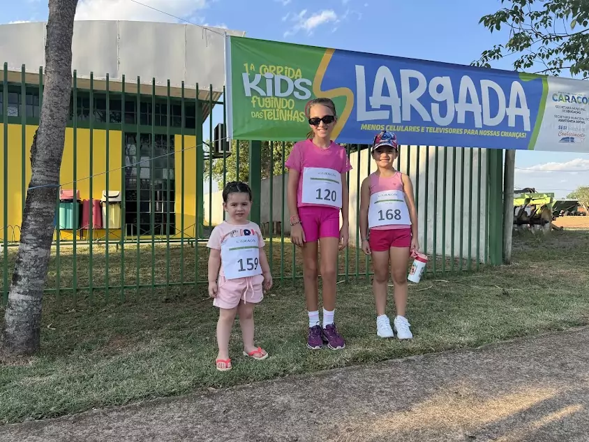 Corrida Kids "Fugindo das Telinhas" é sucesso em Caracol