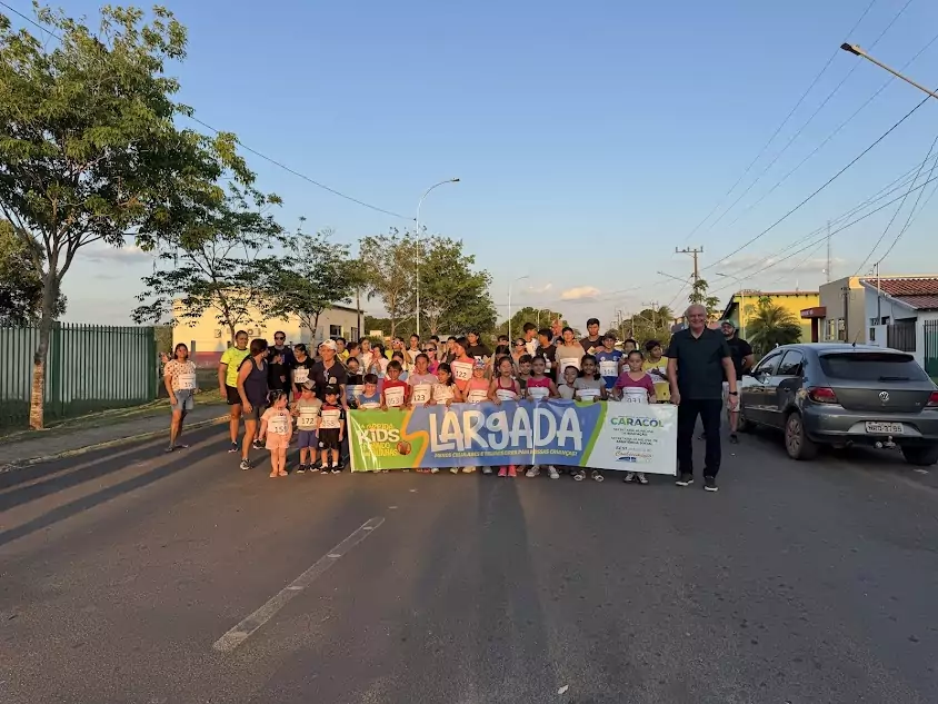 Corrida Kids "Fugindo das Telinhas" é sucesso em Caracol