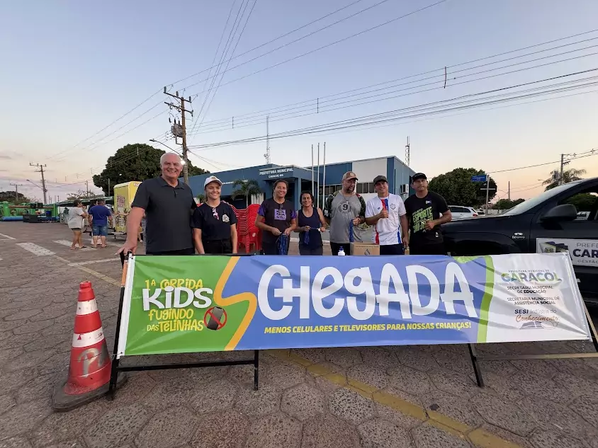 Corrida Kids "Fugindo das Telinhas" é sucesso em Caracol