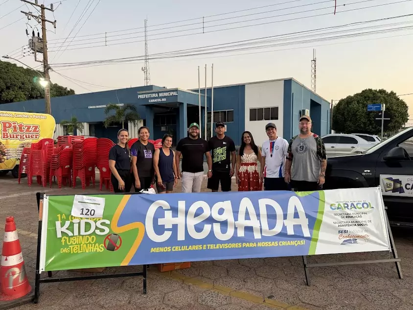 Corrida Kids "Fugindo das Telinhas" é sucesso em Caracol