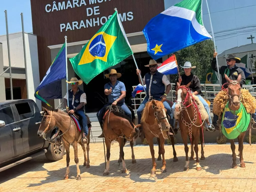 Cavalgada dos Amigos em Paranhos e Ypejhú-PY surpreende com grande público, animação e organização