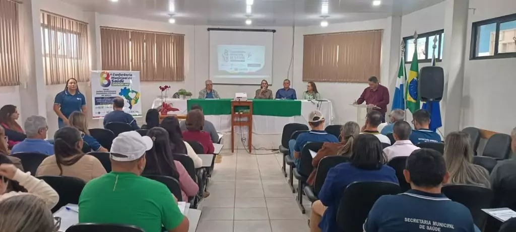 8ª Conferência Municipal de Saúde reúne comunidade para debater o fortalecimento do SUS em Caracol 8ª Conferência Municipal de Saúde reúne comunidade para debater o fortalecimento do SUS em Caracol
