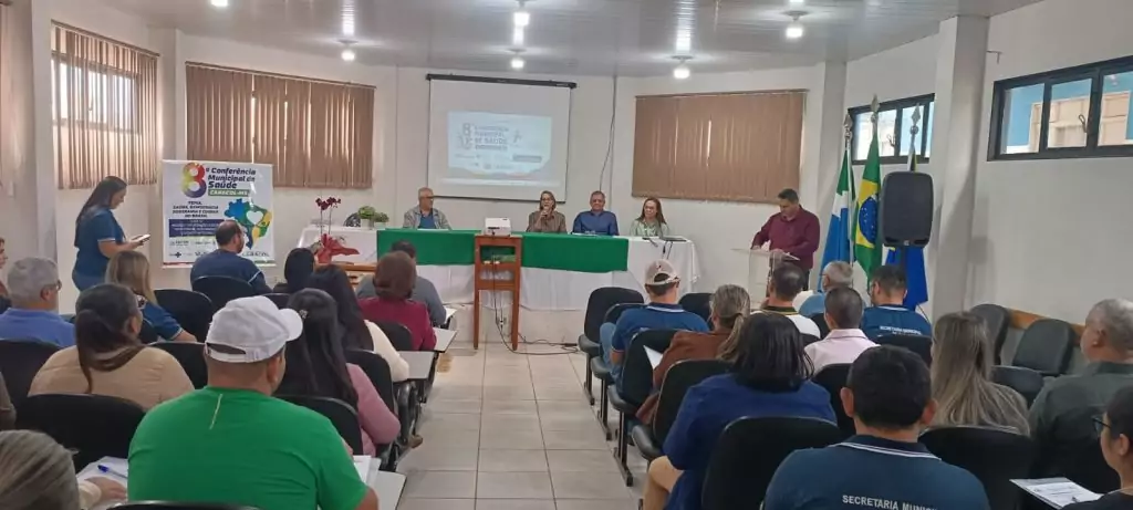 8ª Conferência Municipal de Saúde reúne comunidade para debater o fortalecimento do SUS em Caracol 8ª Conferência Municipal de Saúde reúne comunidade para debater o fortalecimento do SUS em Caracol
