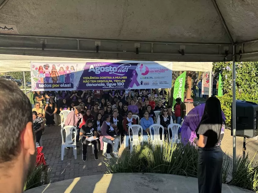 Campanha de enfrentamento à violência contra a mulher ganha destaque em agosto em Caracol